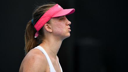 Das war's. Mit Mona Barthel schied die letzte deutsche Spielerin am Mittwoch aus.