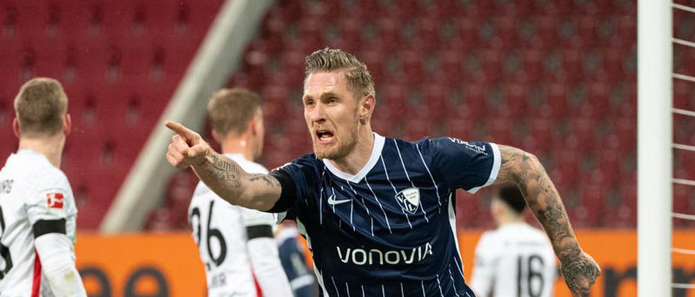 Knipst auch in Bochum. Sebastian Polter hat schon sechs Saisontore erzielt - so viele wie noch nie in der Bundesliga.