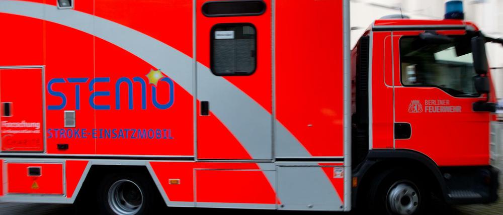 Etwa 6000 Einsätze fahren die drei Stroke-Einsatz-Mobile (STEMO´s) in Berlin. 