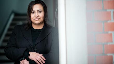 Jihan Khodr, 39-jährige Wattenscheider Familienhelferin vom Sozialdienst Katholischer Frauen und Männer Wattenscheid e.V. (SKFM).