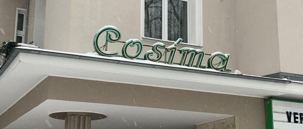Ein Traditionskino. Seit 1935 gibt es das Cosima-Lichtspieltheater am Varziner Platz in Berlin-Friedenau.