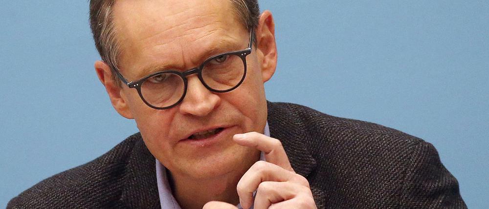 Öffnen in kleinen Schritten: Michael Müller (SPD), Regierender Bürgermeister von Berlin.