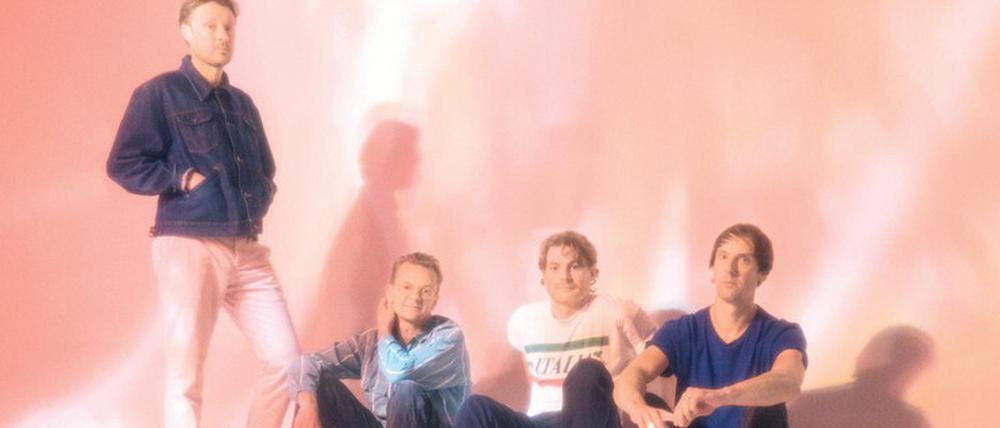 Als Quartett machen Django Django seit 2012 gemeinsam Musik. 