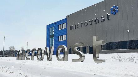Die neue Europazentrale von Microvast im brandenburgischen Ludiwgsfelde.