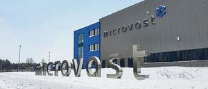 Die neue Europazentrale von Microvast im brandenburgischen Ludiwgsfelde.