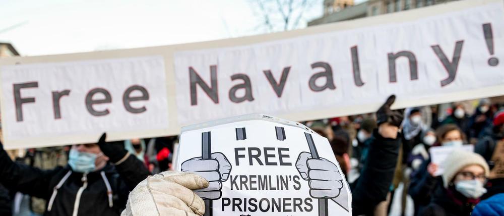 Der russische Oppositionelle Wladimir Kara-Mursa hatte auch an den Protesten für Nawalnys Freilassung teilgenommen.