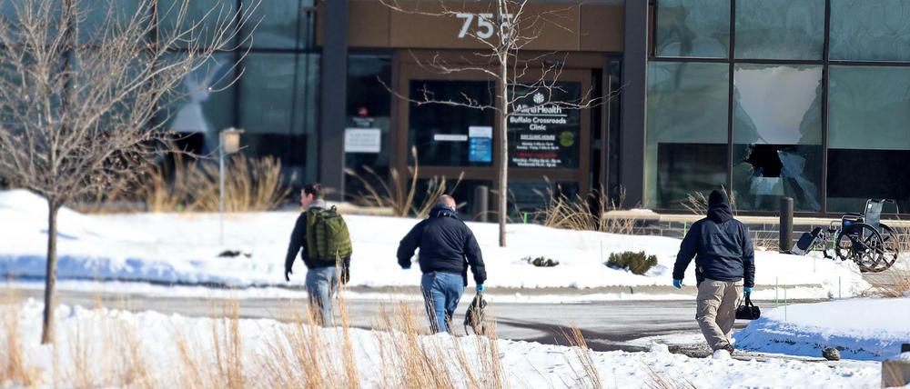 Schüsse an einer Klinik: Tatort in Buffalo