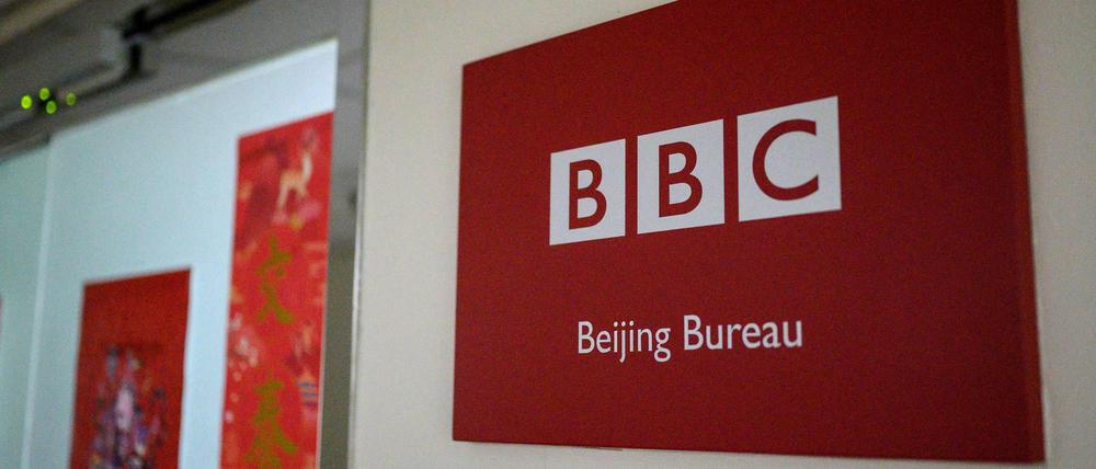 Sendeverbot in China: Büro der BBC in Peking