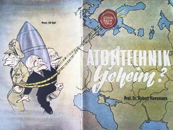 Cover einer Broschüre von 1951 mit dem Verfassernamen Robert Havemann.
