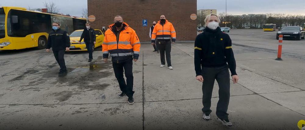 Die "Jerusalema"-Choreographie wird weltweit getanzt und macht ein bisschen gute Laune in der Pandemie, auch bei der BVG.