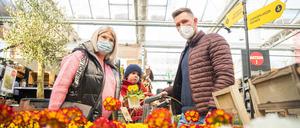 Ein offenes Gartencenter.