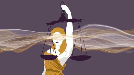 Justitia muss blind sein.