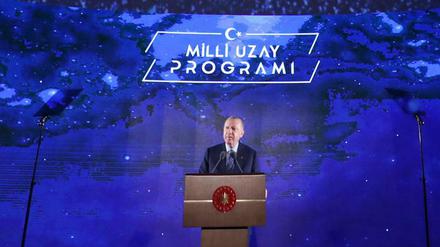 Erdogan träumt von einer Mission ins All. 