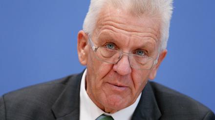 Baden-Württembergs Ministerpräsident Winfried Kretschmann (Grüne; Archivbild)