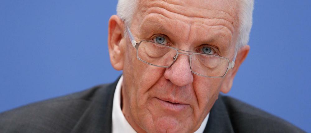 Baden-Württembergs Ministerpräsident Winfried Kretschmann (Grüne; Archivbild)