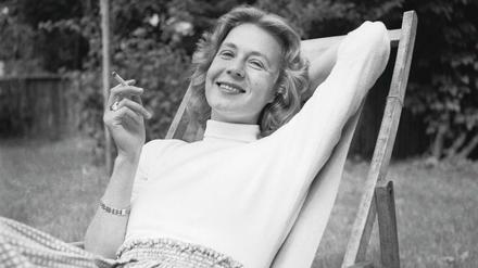 Die dänische Schriftstellerin Tove Ditlevsen, 1952. Sie wurde am 14.12.1917 geboren und starb am 07.03.1976