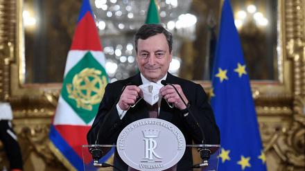 Der frühere Präsident der Europäischen Zentralbank (EZB): Mario Draghi.