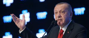 Der türkische Präsident Recep Tayyip Erdogan muss ein Scheitern einräumen.