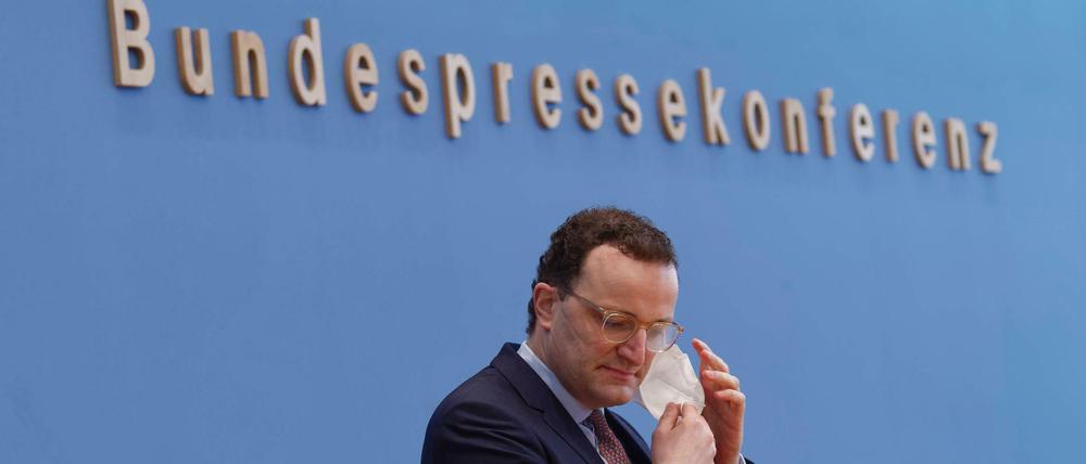 Minister Jens Spahn hat ein Netz-Gesundheitsportal einrichten lassen 