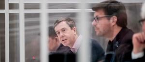 CDU-Obmann Stefan Evers (l), im Untersuchungsausschuss zur Diese eG.