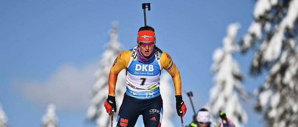 Am Samstag verpasste Denise Herrmann knapp die Medaillen.