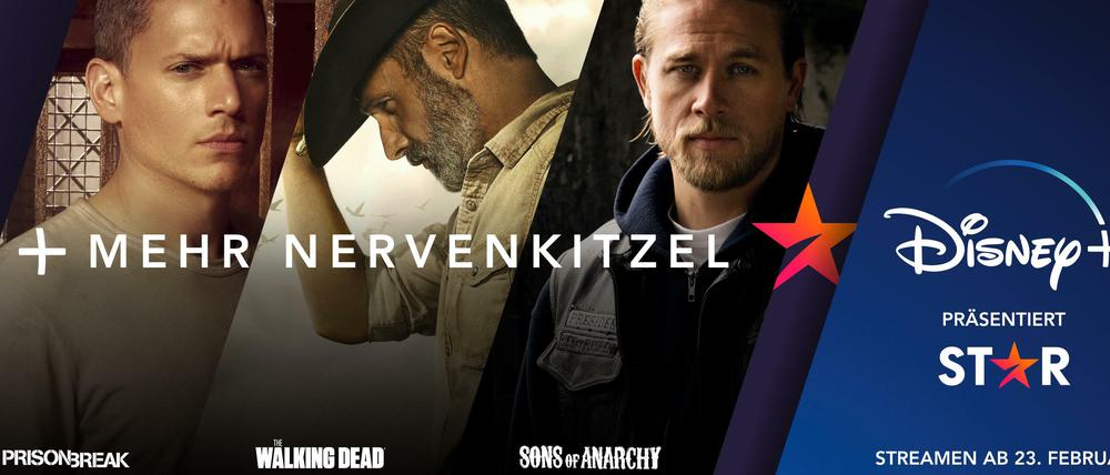 Für einige der neuen Titel, die über das Segment Star zum Streamingdienst Disney+ kommen, wird eine Kindersicherung benötigt. 