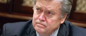 Der ehemalige Trump-Berater und Chefstratege Steve Bannon arbeitete möglicherweise noch im Amt gegen Donald Trump an.