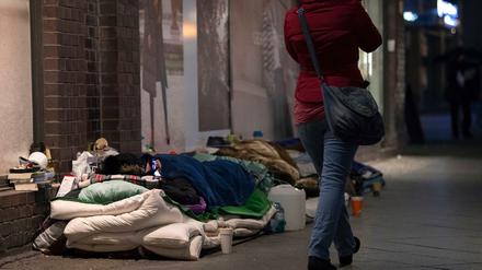 257 Plätze blieben in der vergangenen Woche in den Berliner Notübernachtungen frei.