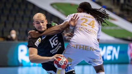 Am Ende des Abends trennten sich die Teams mit 34:34 und besonders Paul Drux war enttäuscht über das Ergebnis. 