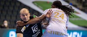 Am Ende des Abends trennten sich die Teams mit 34:34 und besonders Paul Drux war enttäuscht über das Ergebnis. 