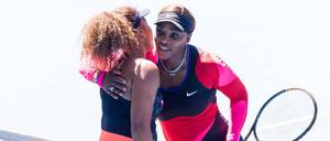 Serena Williams bleibt nur die Gratulation. Wie im Halbfinale nach der Niederlage gegen Naomi Osaka.