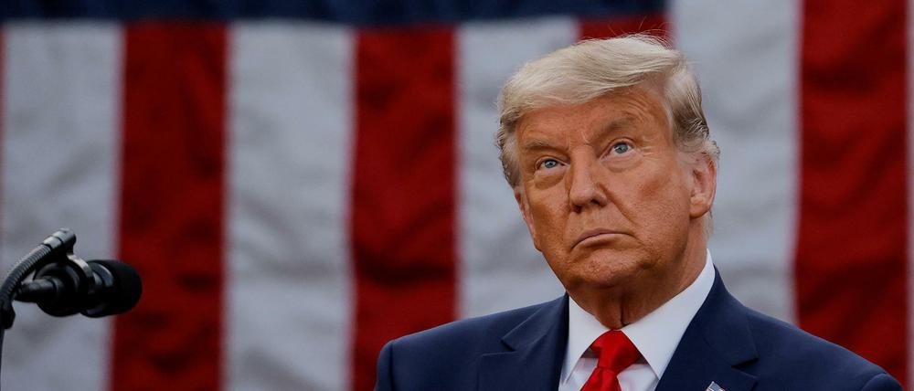 Abgewählt und freigesprochen: Donald Trump.