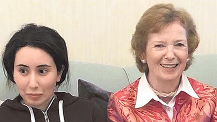 Prinzessin Latifa, hier im Jahr 2018, soll sich in Gefangenschaft befinden.