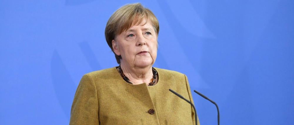 Die Bundeskanzlerin Angela Merkel (CDU).