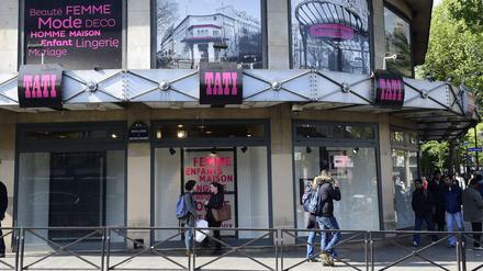 Das schon lange geschlossene Kaufhaus "Tati" in Paris.