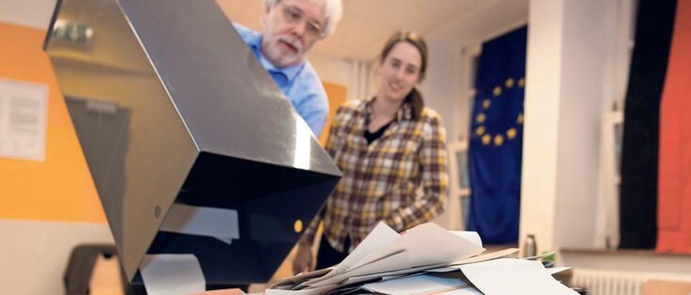Die Wahl des Abgeordnetenhauses und der Bezirksverordnetenversammlungen in Berlin muss wahrscheinlich wiederholt werden.