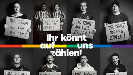 Ihr könnt auf uns zählen. Das neue 11-Freunde-Heft will das Thema Homosexualität und Fußball wieder verstärkt in den Fokus rücken.