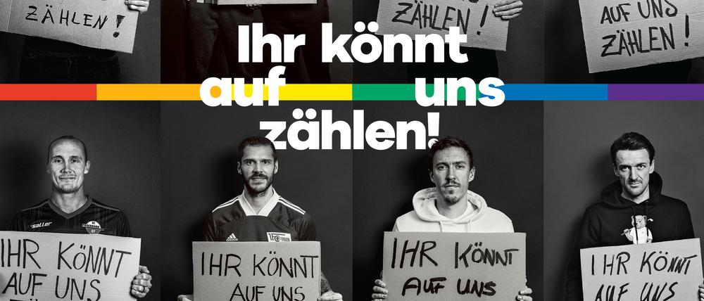 Ihr könnt auf uns zählen. Das neue 11-Freunde-Heft will das Thema Homosexualität und Fußball wieder verstärkt in den Fokus rücken.