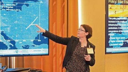 Sarah Wolf arbeitet an ökologischen Fragen und an eindeutigen Definitionen.
