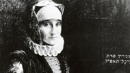 Bertha Pappenheim als Glikl. So ließ sich die Memoiren-Übersetzerin 1925 von Leopold Pilichowski malen.