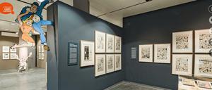 Hereinspaziert: So präsentiert sich „Will Eisner – Graphic Novel Godfather“ virtuell.