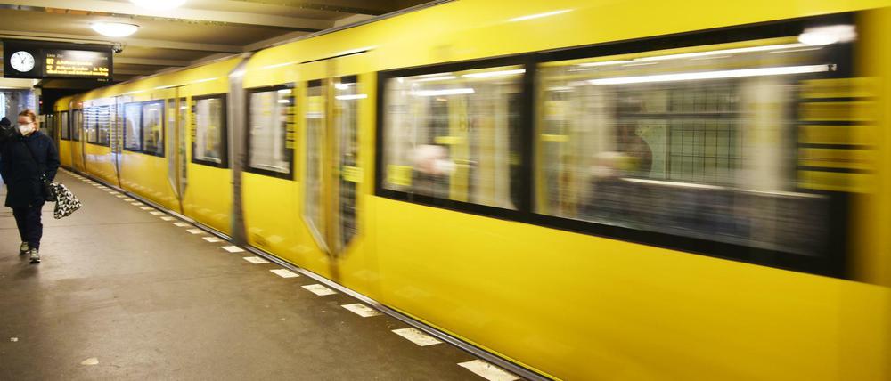 Künftig seltener: die Berliner U-Bahn