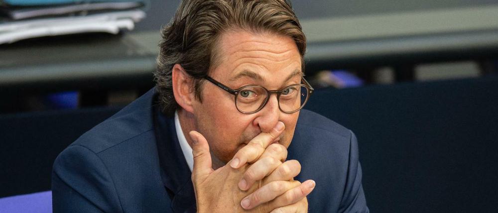 Bundesverkehrsminister Andreas Scheuer (CSU) gerät nun auch wegen der Autobahn GmbH in die Kritik