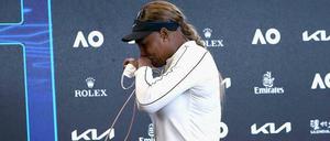 War es das? Ob Serena Williams noch einmal bei den Australian Open antritt, ist fraglich.