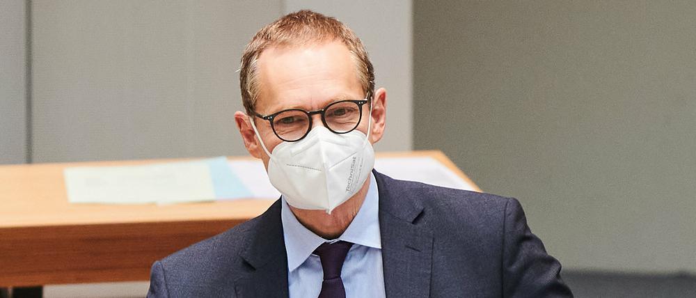 Berlins Regierender Bürgermeister Michael Müller (SPD) Mitte Februar im Abgeordnetenhaus.
