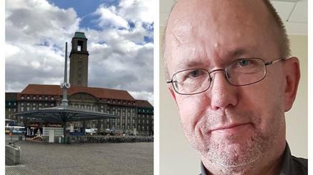 Das Rathaus Spandau und der Wahlamtsleiter, Thomas Fischer.