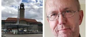 Das Rathaus Spandau und der Wahlamtsleiter, Thomas Fischer.