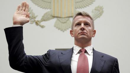 Erik Prince, Gründer der US-Sicherheitsfirma Blackwater, im Jahr 2007.