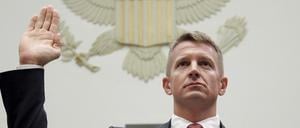 Erik Prince, Gründer der US-Sicherheitsfirma Blackwater, im Jahr 2007.