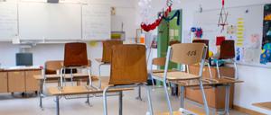 So sieht es nun auch wieder an Nürnbergs Schulen aus.